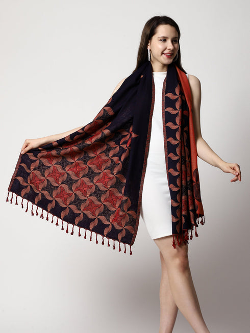 Women's Jamawar Wool Stole